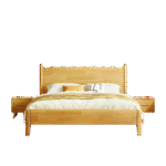 Modern & Minimalist Solid Wooden Bedframe - Image 5