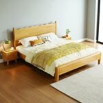 Modern & Minimalist Solid Wooden Bedframe - Image 6