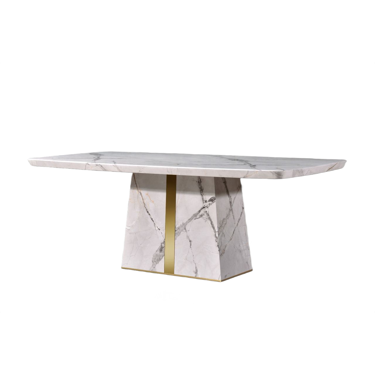 MT-966 7ft Marble Dining Table - Image 1