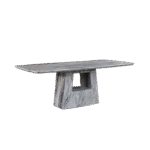 7ft Marble Dining Table - Image 5