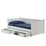 Single/Super Solid Wood Bedframe With Drawer