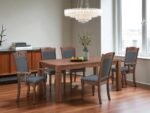 Latest Design (1+6) Solid Wooden Dining Set - Image 6