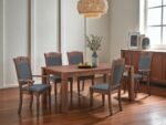 Latest Design (1+6) Solid Wooden Dining Set - Image 4
