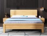 Solid Wood Bedframe - Natural Finish - Image 5