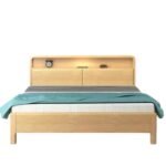 Solid Wood Bedframe - Natural Finish - Image 8