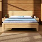 Solid Wood Bedframe - Natural Finish - Image 10
