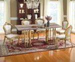 Elegant 8-Seater Marble Dining Set - Image 10