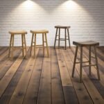 29" Solid Wood Bar Chair - Image 7