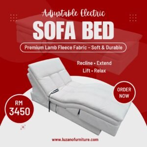 Adjustable Electric Sofa Bed 2 @LuzanoFurniture