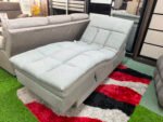Multi-Functional Electric Sofa Bed | Adjustable Recliner | Lamb Fleece Fabric | Extendable & Foldable | Ergonomic Design - Image 17
