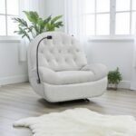 Premium Recliner Chair in Beige Fabric | Easy Clean Recliner Sofa | Comfortable Lounge Chair for Living Room - Image 3