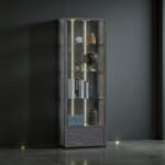 Modern Display Cabinet with Motion Sensor Light - Image 5