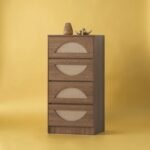 4D / 8D Chest of Drawers Cabinet – Hazel Oak / Light Walnut Bedroom Storage - Image 4
