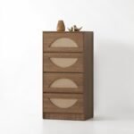 4D / 8D Chest of Drawers Cabinet – Hazel Oak / Light Walnut Bedroom Storage - Image 6