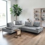 Modern Modular Corner Sofa Set – Left & Right Combination | Fabric Lounge Sofa | Living Room Sectional Sofa - Image 14