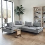 Modern Modular Corner Sofa Set – Left & Right Combination | Fabric Lounge Sofa | Living Room Sectional Sofa - Image 15
