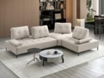 Modern Modular Corner Sofa Set – Left & Right Combination | Fabric Lounge Sofa | Living Room Sectional Sofa - Image 4