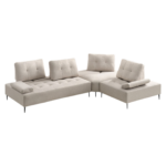 Modern Modular Corner Sofa Set – Left & Right Combination | Fabric Lounge Sofa | Living Room Sectional Sofa - Image 17