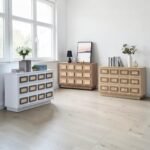 Side Board Storage Cabinet 120cm | Modern Sideboard Console Buffet | LUZANO - Image 5