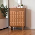 Shoe Rack / Rak Kasut | Golden Teak / White | Golden Teak | 800x395x1205mm - Image 12