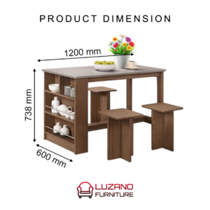 CKE 60 DT SUMMER OAKWL 1 @LuzanoFurniture